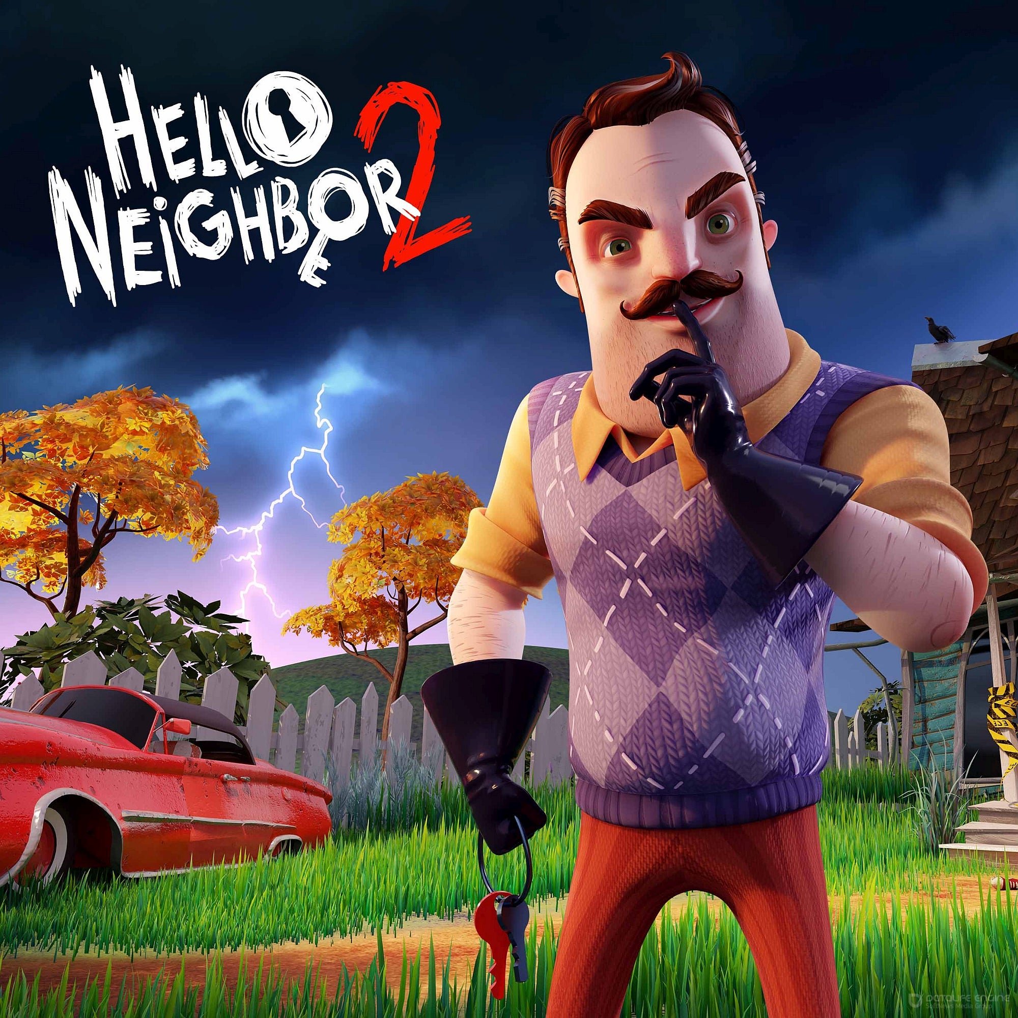 Полный сосед. Hello Neighbor 2. Привет сосед. Hello Neighbor 2 Beta menu. Eerie Guest Studios.